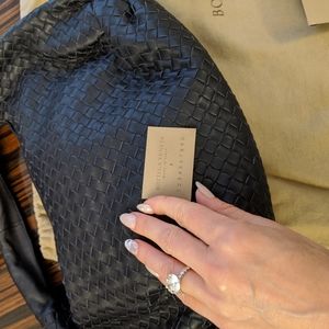 Brand New Bottega Veneta navy blue handbag